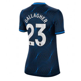 Chelsea Conor Gallagher #23 Borta Kläder Dam 2023-24 Kortärmad